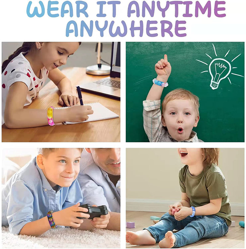 Pop it Bracelet Fidget Toy for Kids and Adults